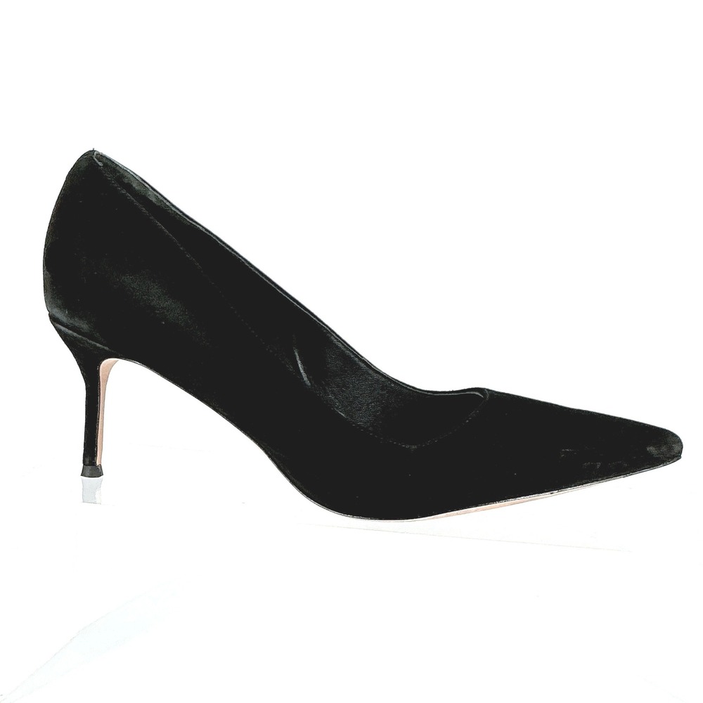 Veronica Beard Size 9.5 Black Suede Pointed Toe Stiletto Pumps Rita‎ Heels Italy